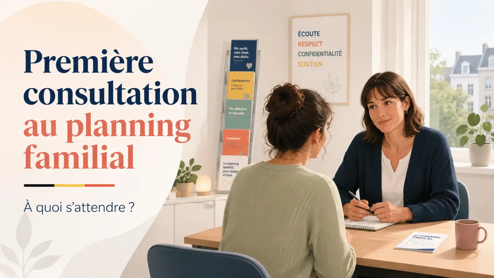 Comment se déroule une première consultation au planning familial